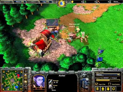WarCraft III : WFZ (Ud) vs Xixi (Ne) on Twisted Meadows