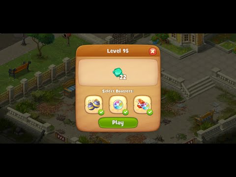 Gardenscapes Level 95