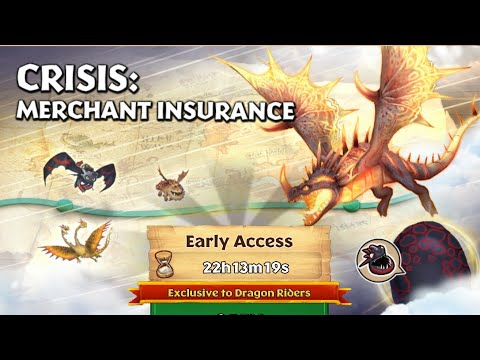 CRISIS:MERCHANT INSURANCE - New Gauntlet Event Part 1 - Dragons:Rise of Berk