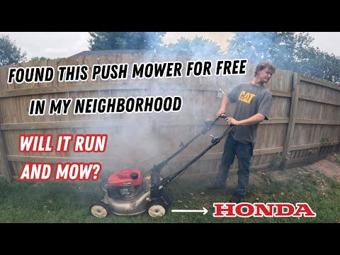 FREE Mower Left For Trash - Will it Mow Again?