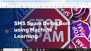 SMS Spam Detection System featuring SpamGuard developed using the Flask Framework in Python