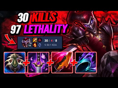 Lethality Assassin Shaco Stomp - 30 Kills Emerald 3 [League of Legends] Full Gameplay-Infernal Shaco