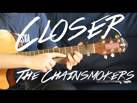 Learn "Closer" - The Chainsmokers | Step-by-step Easy Guitar Lesson Simple Chords/Strumming