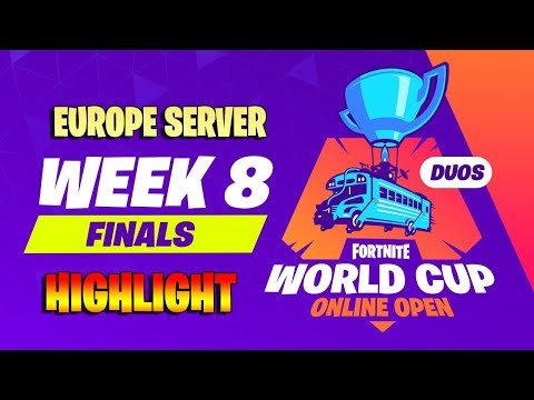 Highlight Winner Fortnite Worldcup Qualifiers - Week 8 Finals - Eu