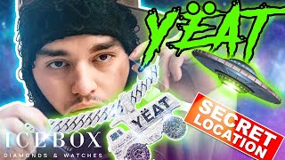 Yeat Flies Icebox to His Hidden Mansion Studio in LA for New Chains!