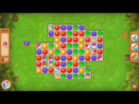 GardenScapes level 8876 🌱 Playrix HD 👋😘✌️