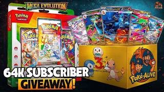 64K SUBSCRIBER GIVEAWAY! We Opened the NEW First Partner Collection… Did We COMPLETE IT? Pokémon TCG