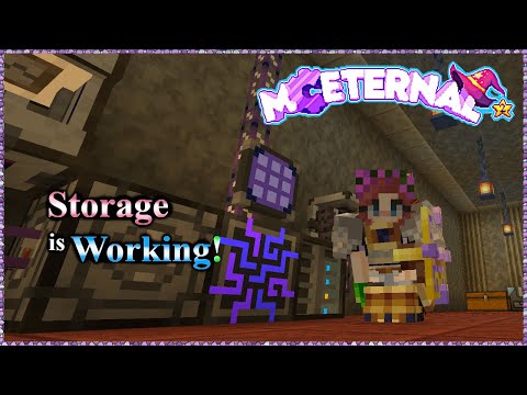 Minecraft: MC Eternal 2 (Ep. 55)Getting our Applied Energistic 2 Storage Online