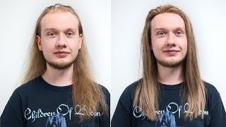 Extreme Hair for Extreme Metal  | Transformation with hair system | Hairsystems Heydecke