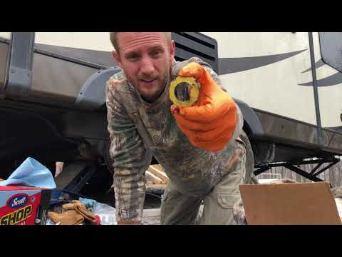 Replacing brakes and bearings on a dexter 5200 pound axle