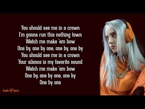 Billie Eilish - you should see me in a crown (Lyrics)