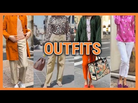 CONJUNTOS MODERNOS DE ROPA EN TENDENCIA DE MODA 2022 2023 / ROPA ELEGANTE BONITA  SENCILLA Y CASUAL