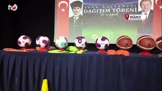 Düzceli Amatör Sporculara 1 Milyon Liralık Malzeme Hibesi