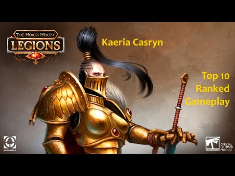 August season finale | Kaeria Casryn deck | Warhammer The Horus Heresy Legions