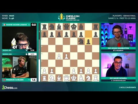 Magnus Carlsen shows us how to play The Grünfeld Defence