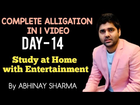 Complete Alligation with All Concepts and Questions by Abhinay Sharma