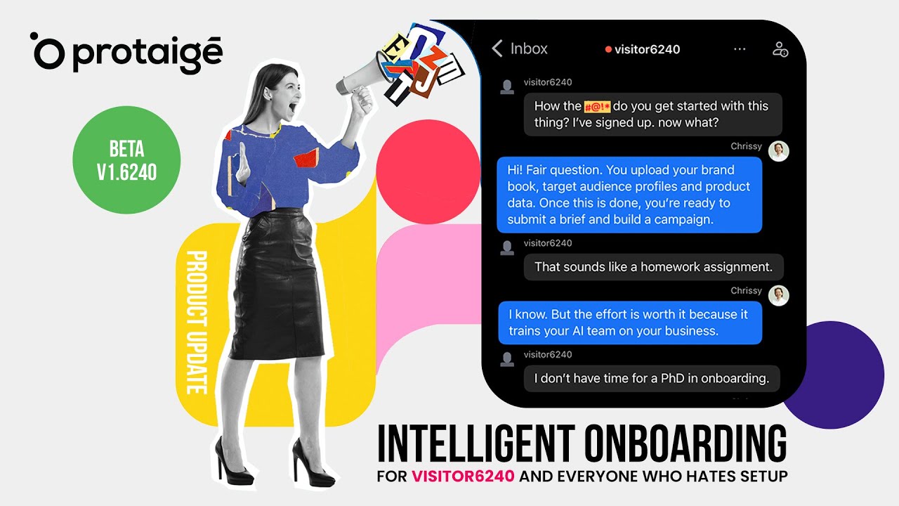 Protaigé v1.6240: Intelligent Onboarding