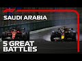 Five Great Battles at the Saudi Arabian Grand Prix