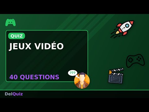 🎮 Quiz Jeux Vidéo 2026 : 40 Questions pour les Vrais Gamers !