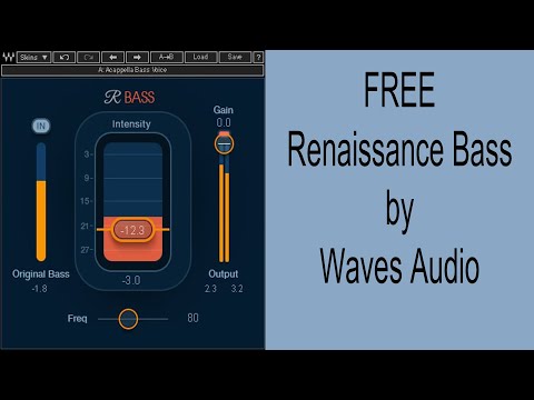 LIMITED TIME FREE Renaissance Bass by Waves Audio