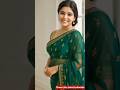 Traditional Indian Look In Saree AI Generated Girl Shorts Love Viral
