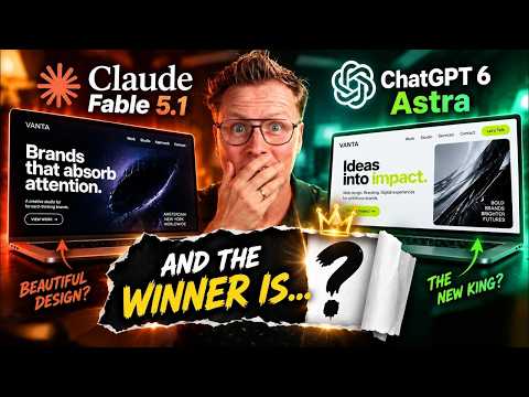 Chat GPT-6 Astra vs Claude Fable 5.1: Who Builds Better Websites?