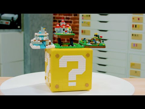 LEGO Super Mario 64 Question Mark Block | Designer Video