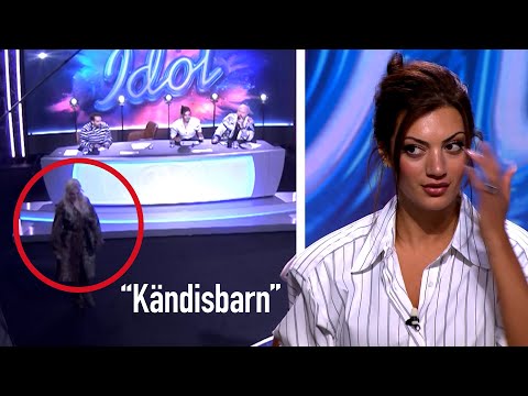 Här stormar Peg Parnevik ut ur studion efter bråket - "Kändisbarn"