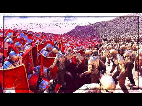 20,000 ZOMBIES vs 20,000 SWORDSMEN?!  ULTIMATE EPIC BATTLE SIMULATOR