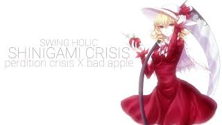 Music video thumbnail preview for 【TOUHOU ARRANGE】[SWING HOLIC] Shinigami Crisis by SWING HOLIC