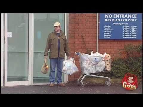 Crazy Old Lady Driving Prank