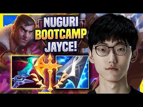 NUGURI ABUSING IN EUW SOLOQ WITH JAYCE! *WORLDS BOOTCAMP* - FPX Nuguri Plays Jayce TOP vs Rumble!