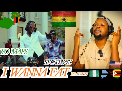 Yo Maps & Stonebwoy - I Wanna Eat (Official Music Video) - Phresh-Will Reaction!