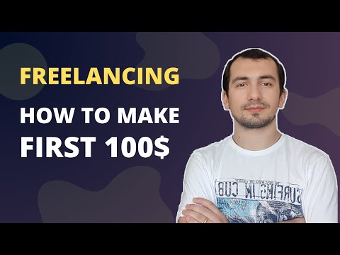 How I made my first $100 with Freelancing