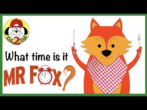 What Time Is It Mr. Fox? LUNCHTIME!!