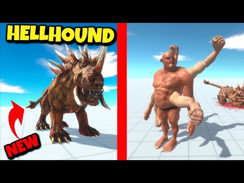 New Unit HELLHOUND vs EVERY UNIT - Animal Revolt Battle Simulator UPDATE