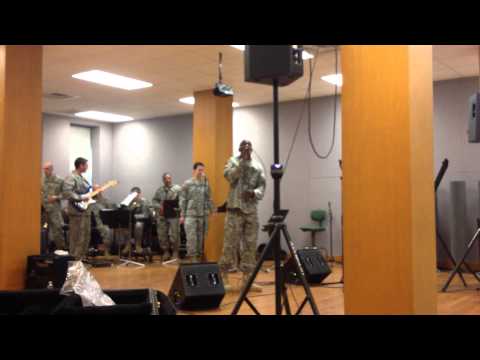 Jeremy Gaynor Auditioning for the West Point’s Benny Havens Band