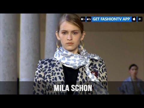 Milan Fashion Week Spring/Summer 2018 - Mila Schon | FashionTV