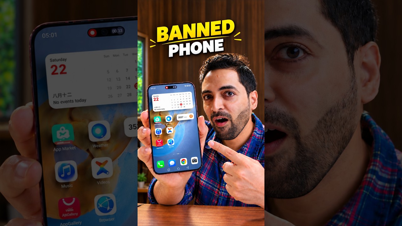 I Tested BANNED Huawei Wide Phone