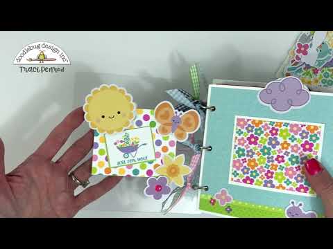 Spring Day Mini Scrapbook Album