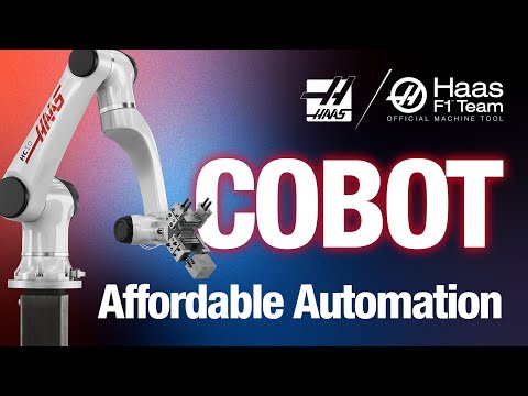 Haas HC10 Cobot + Super Mini Mill