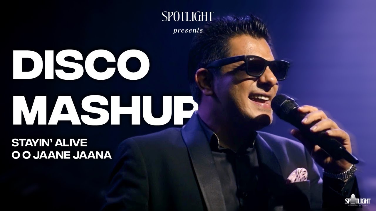 Crooner's Collective — live disco mashup performance
