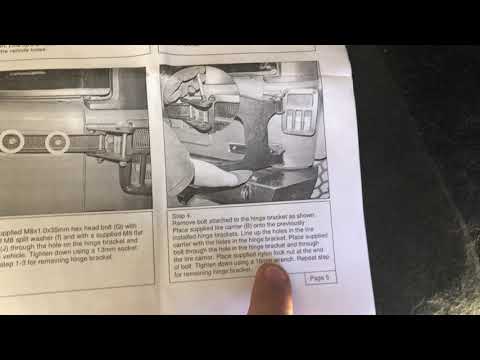 EAG tire carrier for Jeep JKs