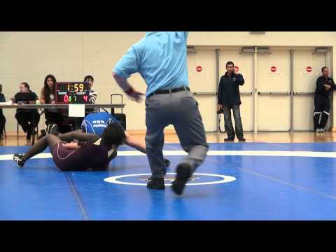 2014 Brock University Open FW 48kg Katharina Baumgartner (Germany) vs Rose Heurtelou (STTC)
