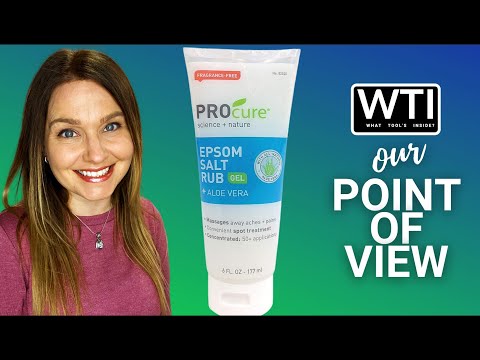 PROCURE Epsom Salt Rub Gel - WTI product video review