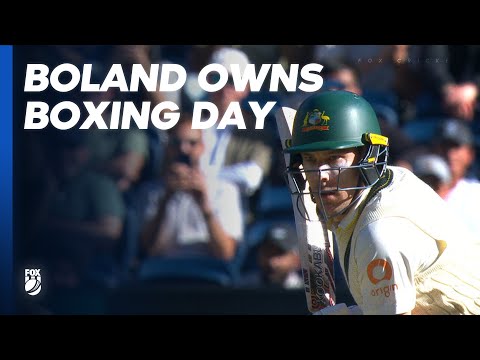 Boland's Batting Masterclass - The Final Over of Boxing Day 2025 🔥 | The Ashes | Fox Cricket