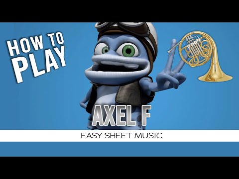 French Horn "Axel F" EASY Sheet Music