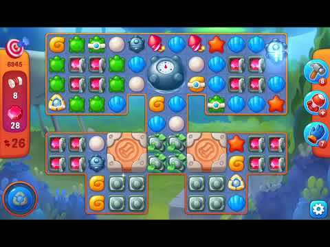 Fishdom 2021 - Challenge Level 6945   #playrix #fishdom #gaming