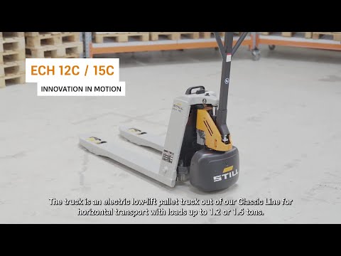 Low Lift Pallet Truck ECH 12C / 15C - Product Presentation