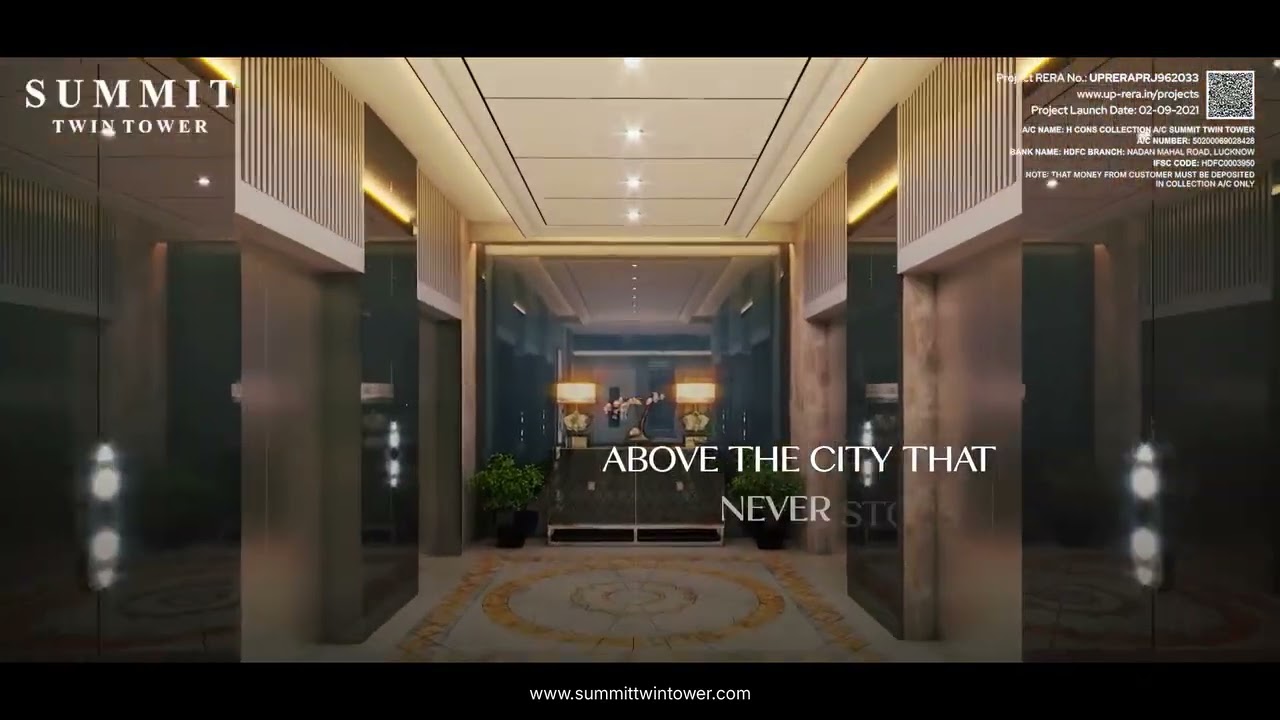 Discover the New Commercial Landmark of Lucknow | Summit Twin Tower | Commercial Property in Lucknow